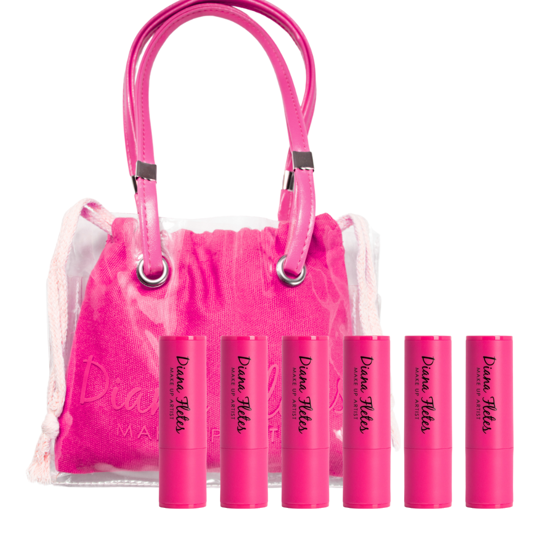Pink Set ( S ) Labiales Matte Diana Fletes