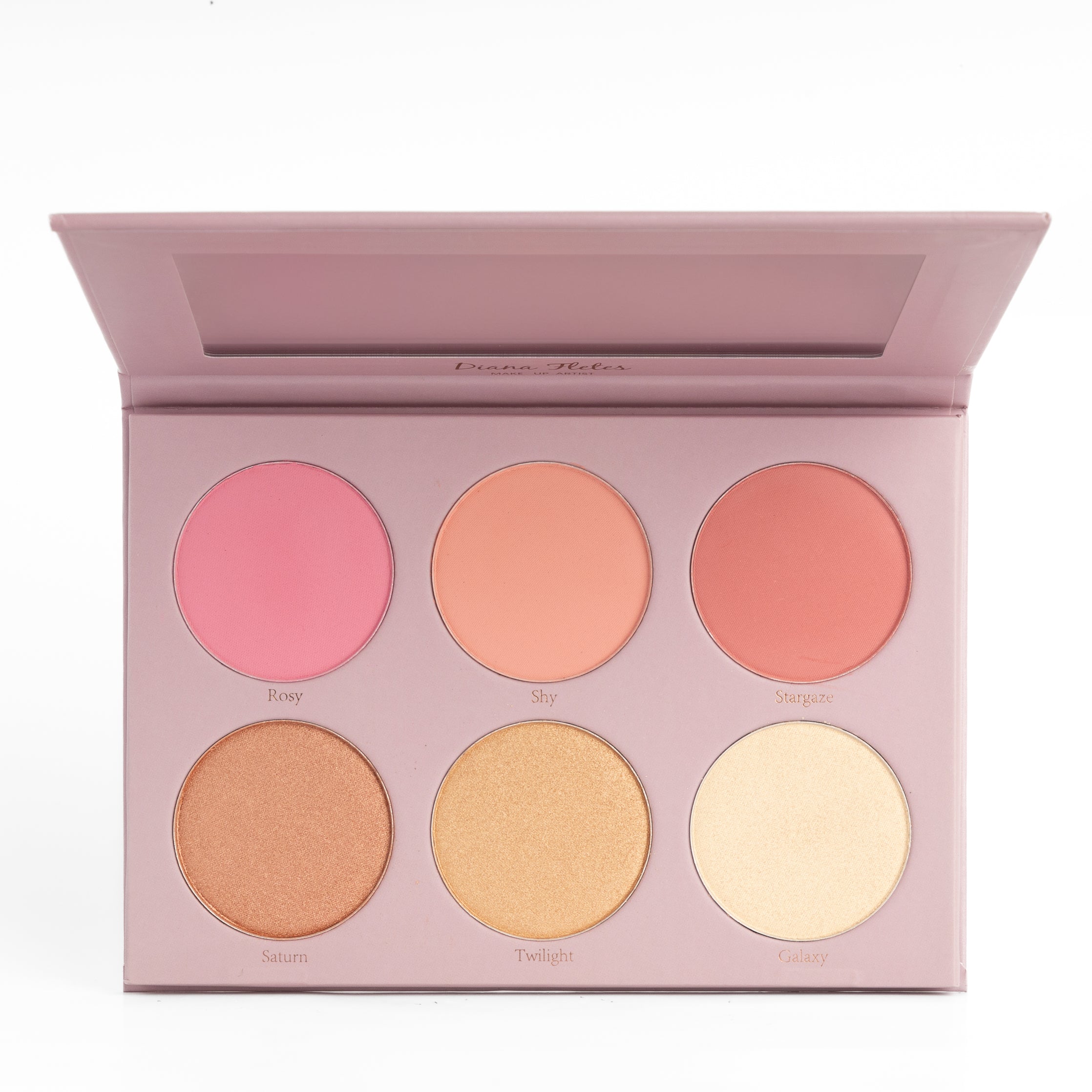Paleta De Blusher Diana Fletes