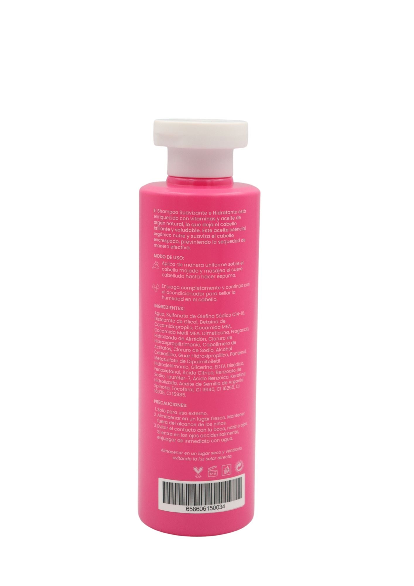 Shampoo hidratante con keretina