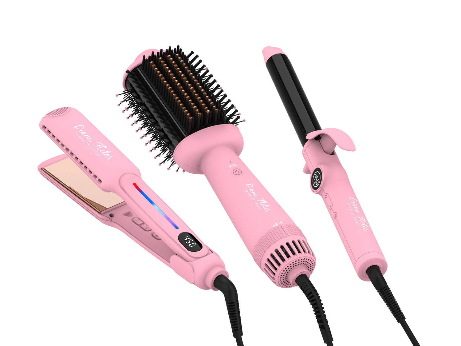 Set 3 en 1 Estilizado Profesional Light Pink