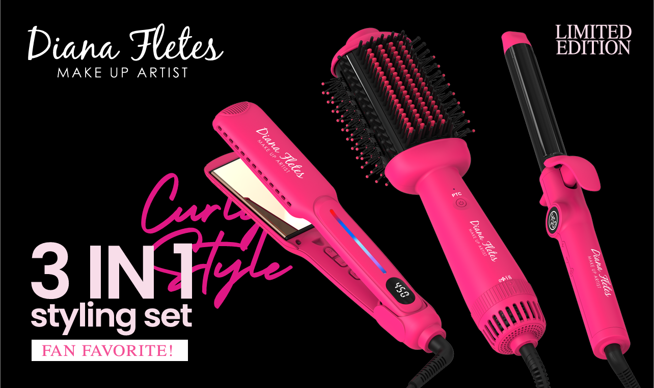 Set 3 en 1 Estilizado Profesional Diana Fletes