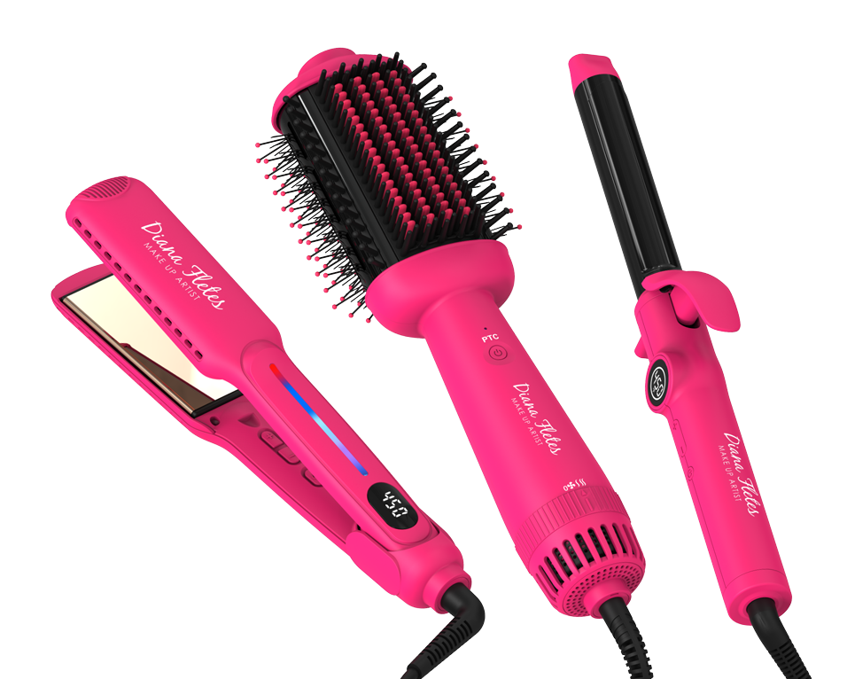 Set 3 en 1 Estilizado Profesional Pink