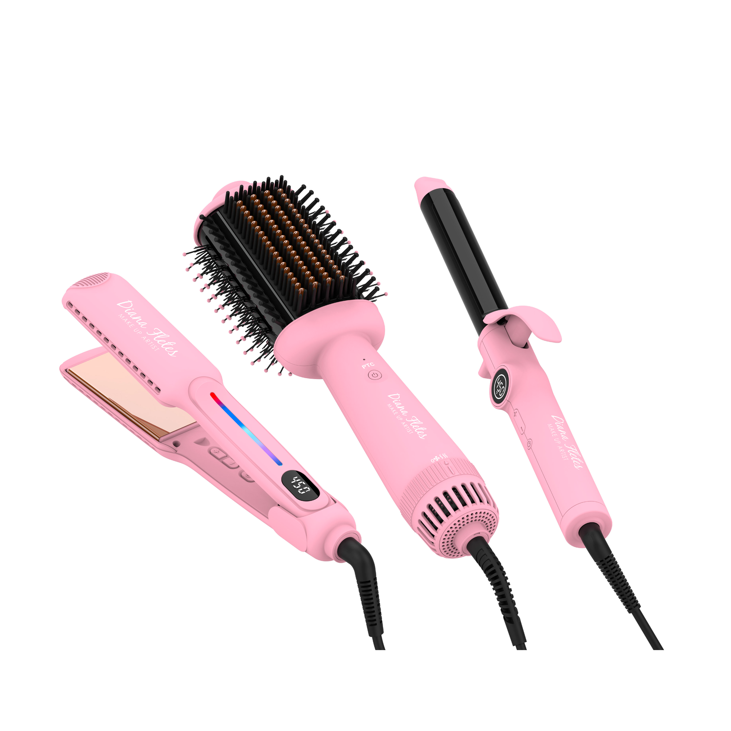 Set 3 en 1 Estilizado Profesional Light Pink