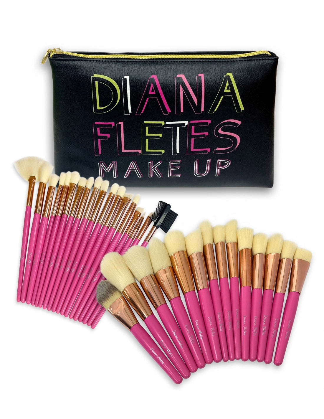 Professional Brushes Diana Fletes 32 Pcs