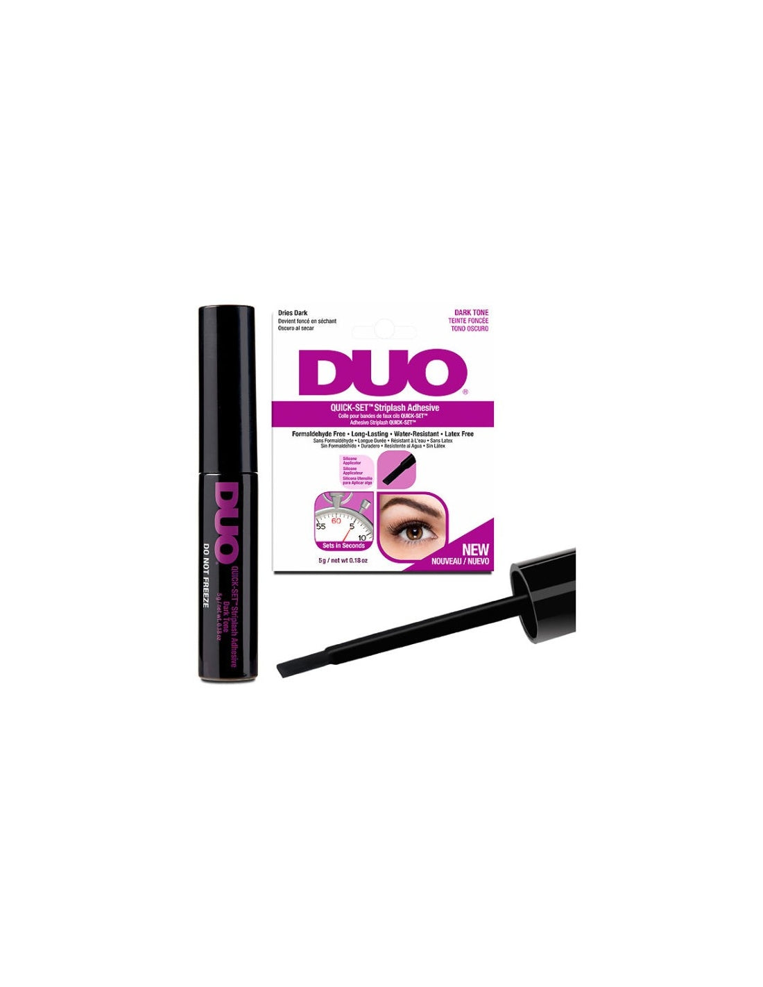 Dark lilac DUO glue