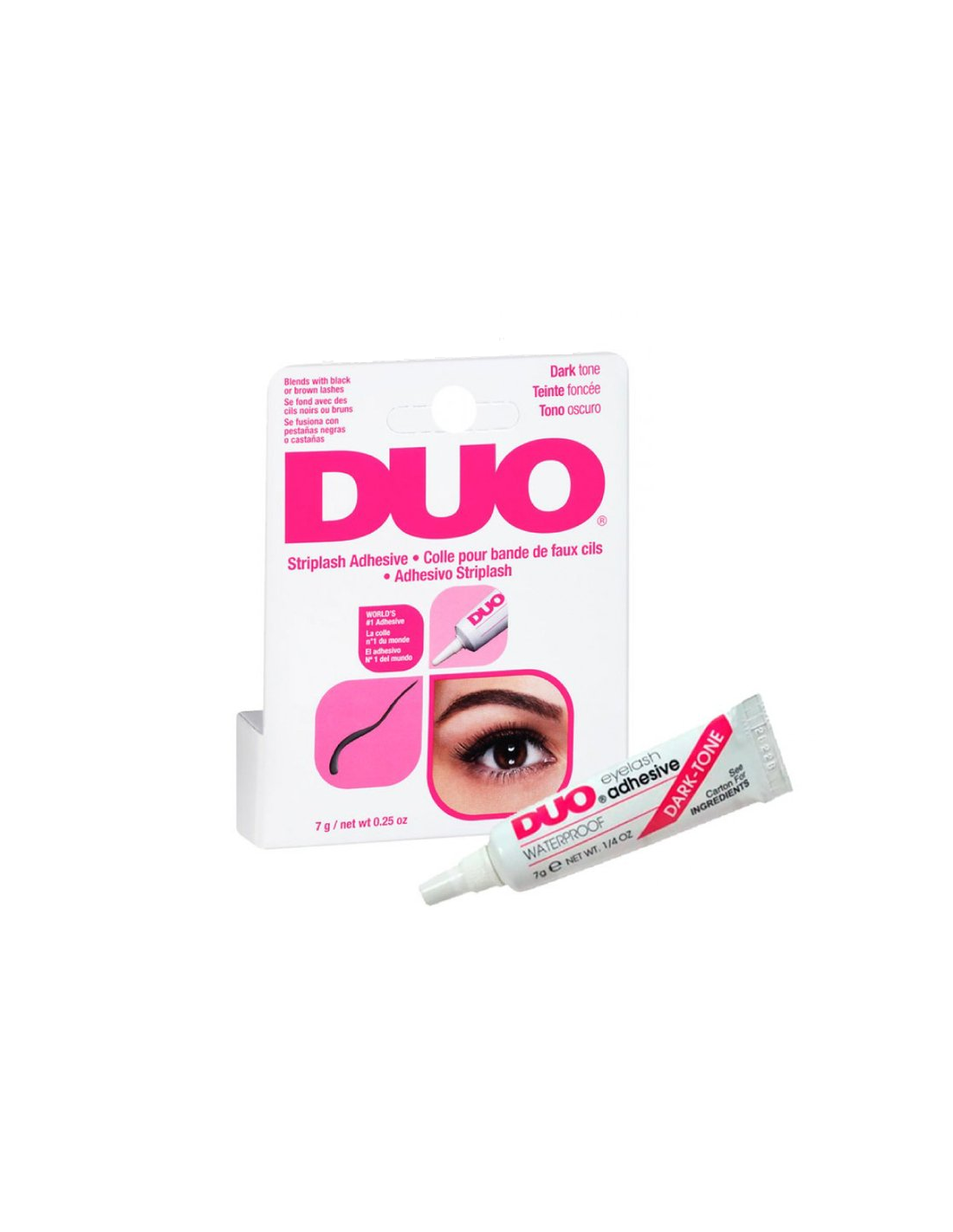 Dark pink DUO glue